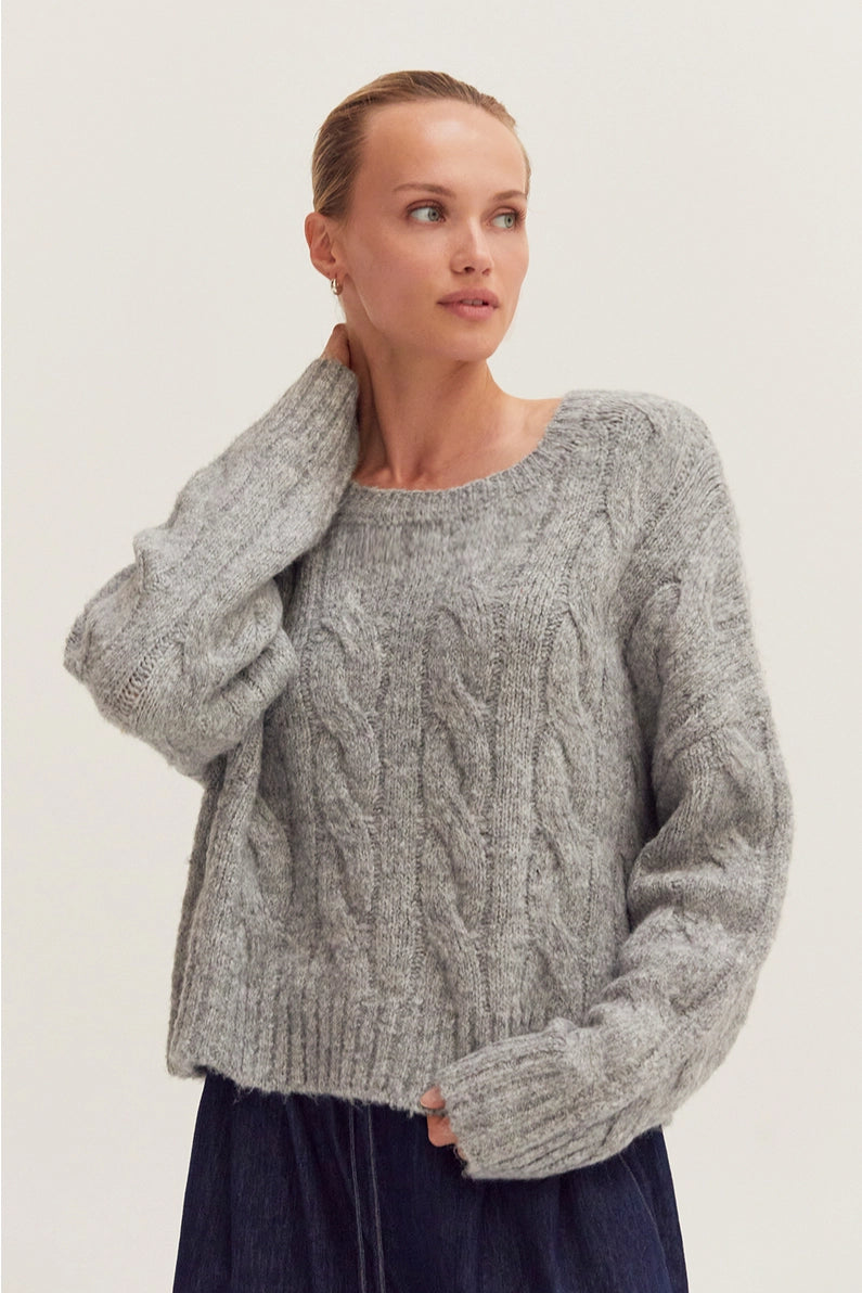 Carol Chunky Cable Knit