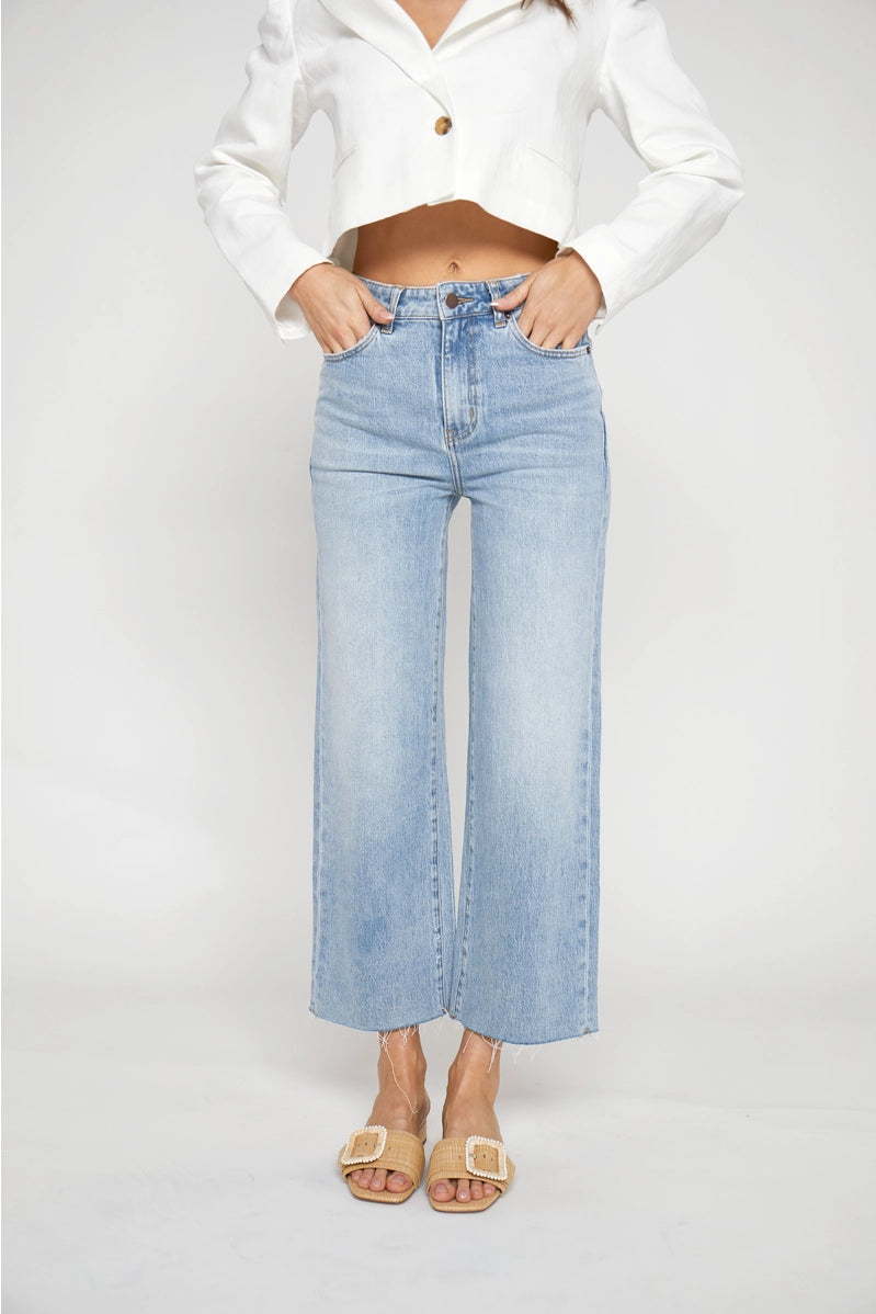 Aberdeen Ankle Crop High Rise Jean