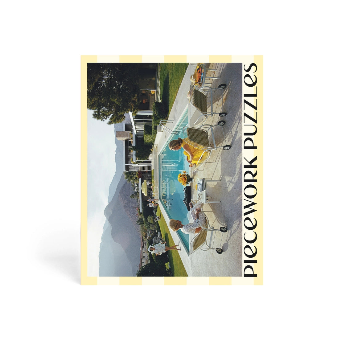 Poolside Gossip Slim Aarons Collab - 1000 Piece Puzzle