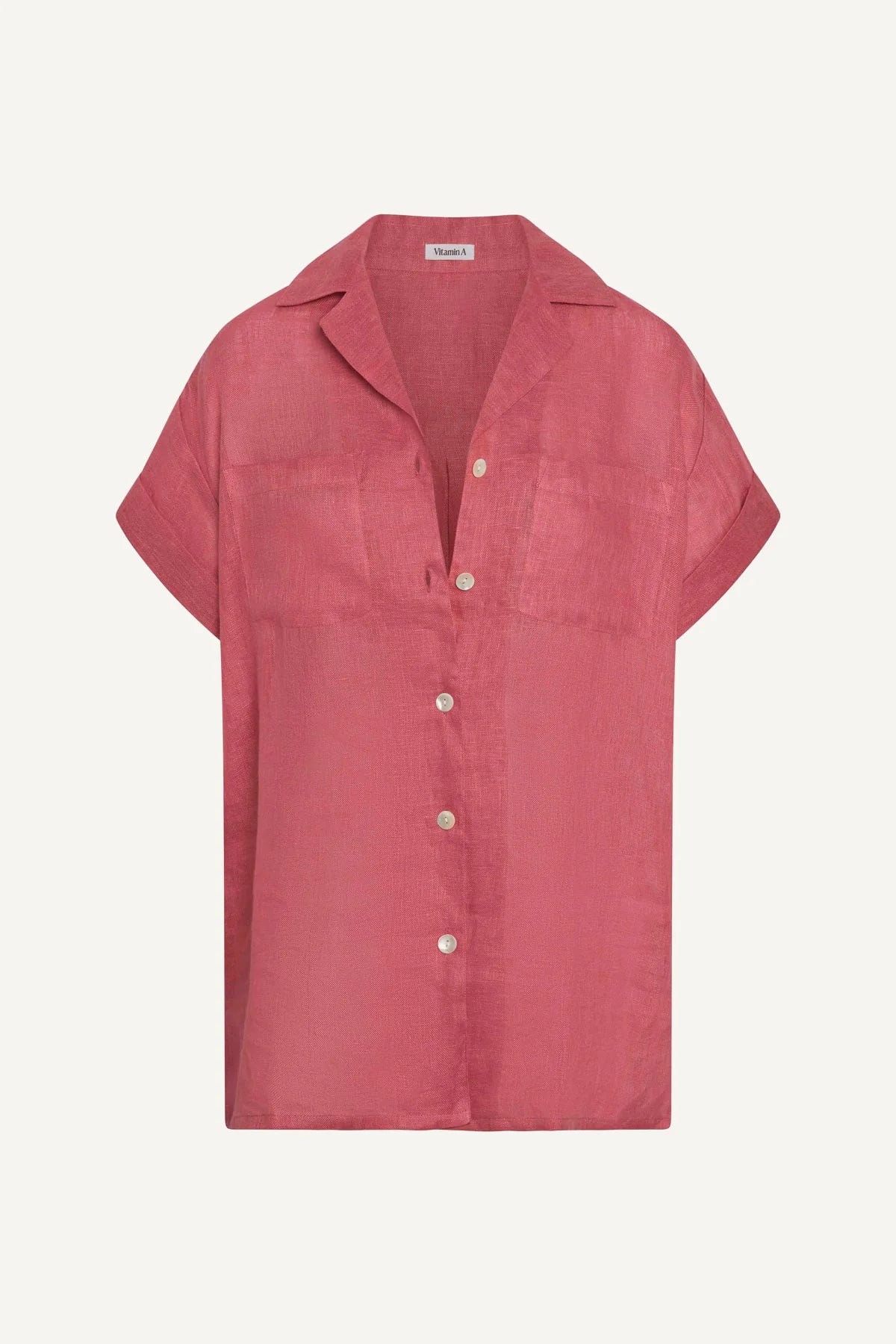 Playa Pocket Ecolinen Blouse