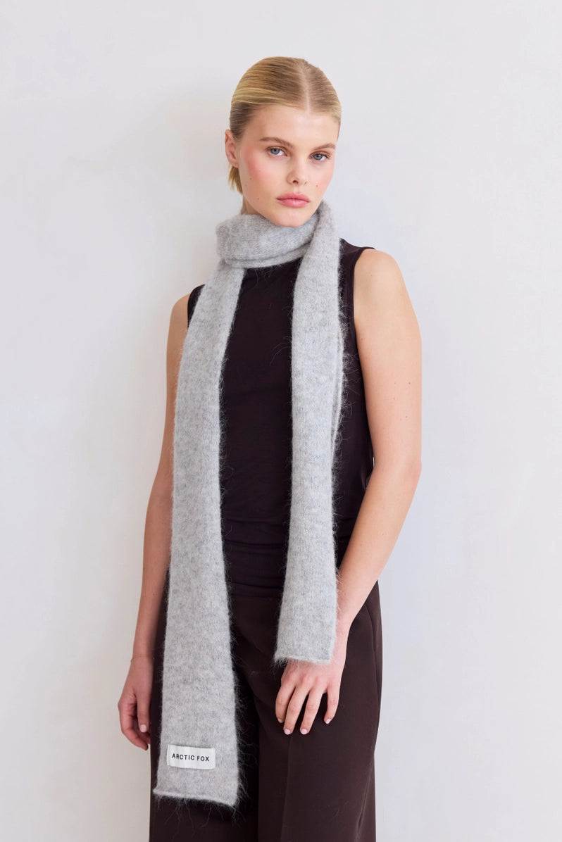 Alpaca Skinny Scarf