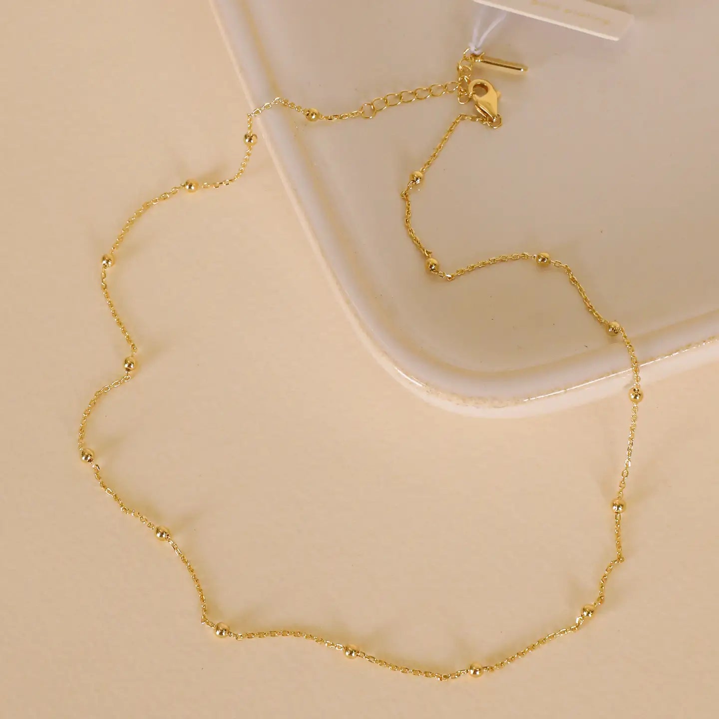 Gold Ball Necklace