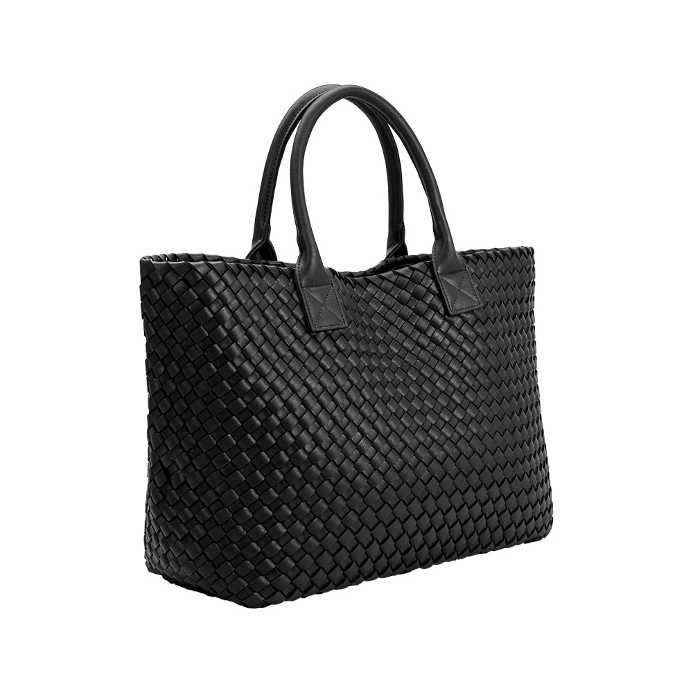 Norah Black Tote Bag