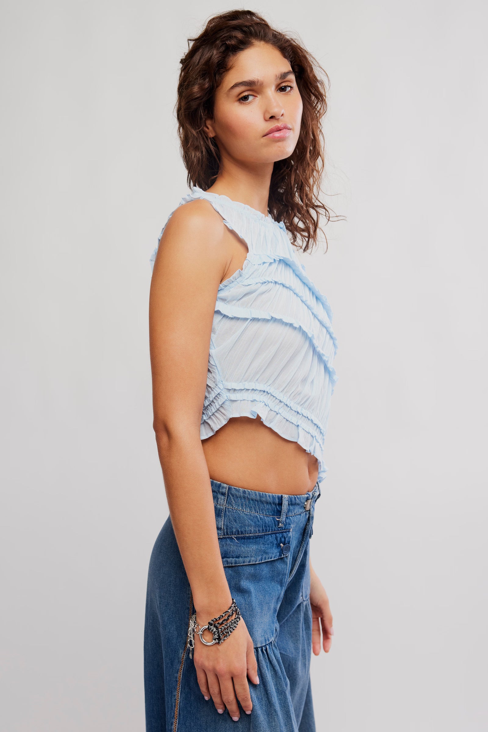 Pink Sands Smock Top