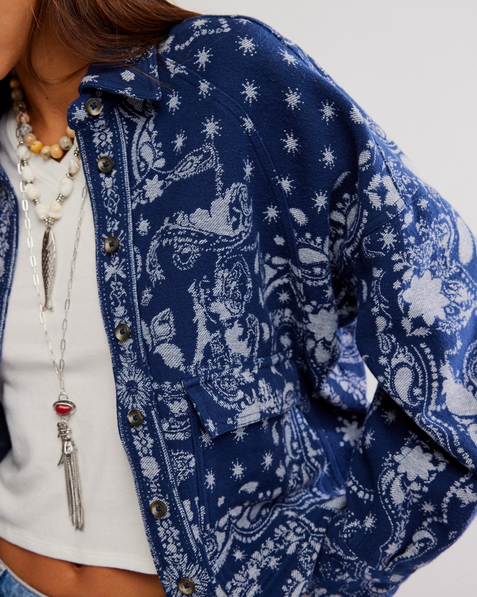 Bandana Jacquard Shirt