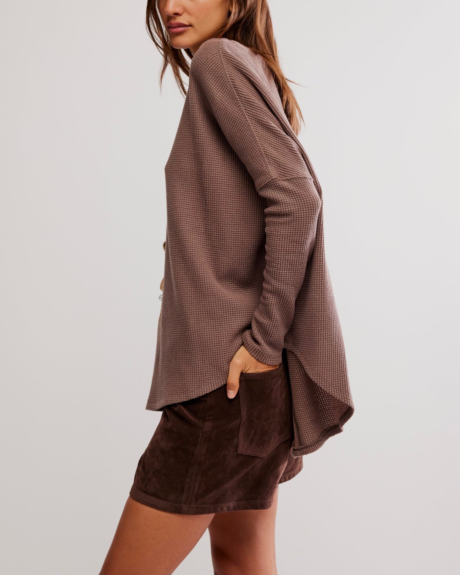 Latte Blues Thermal Solid