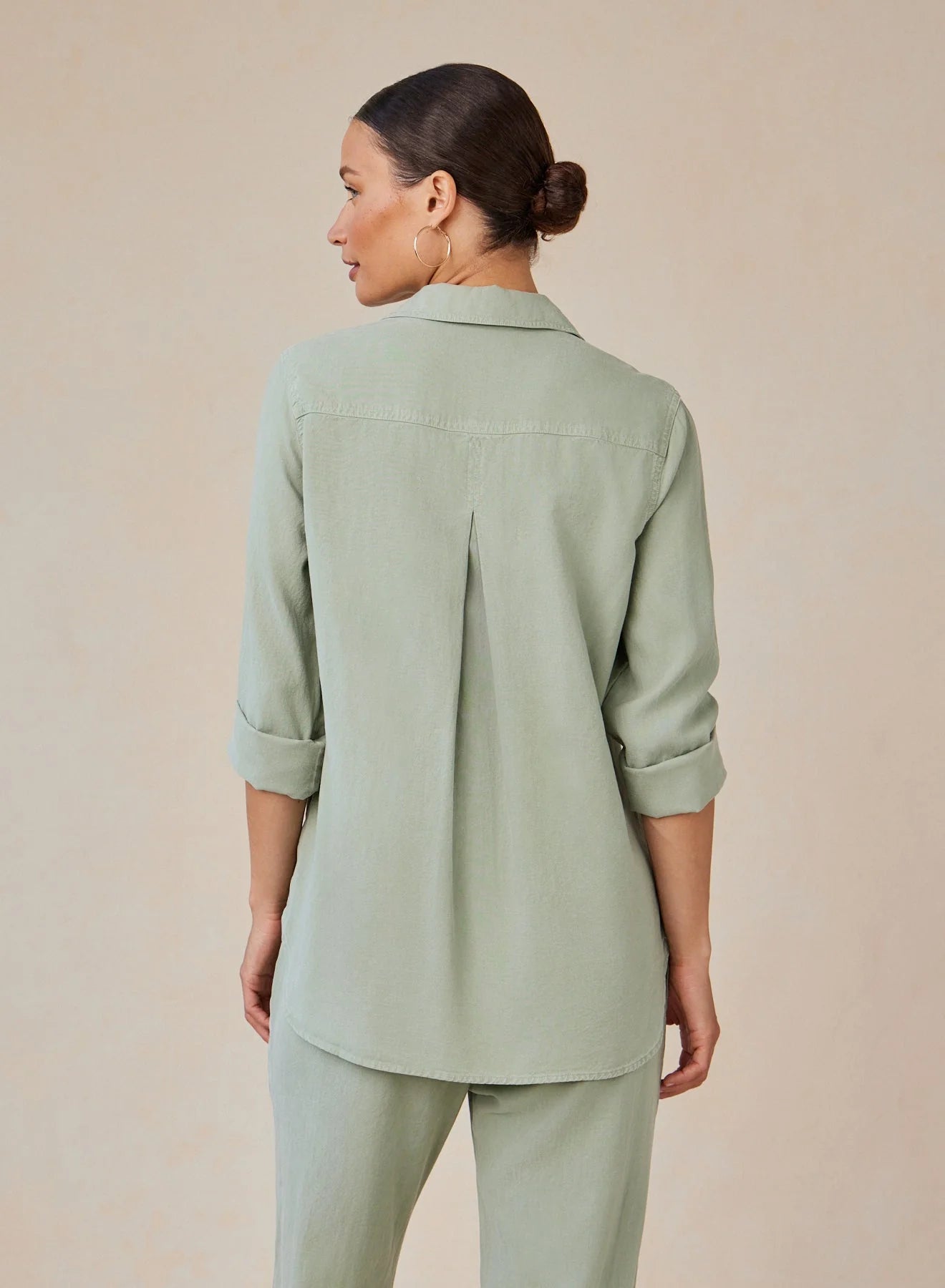 Shirt Tail Button Down