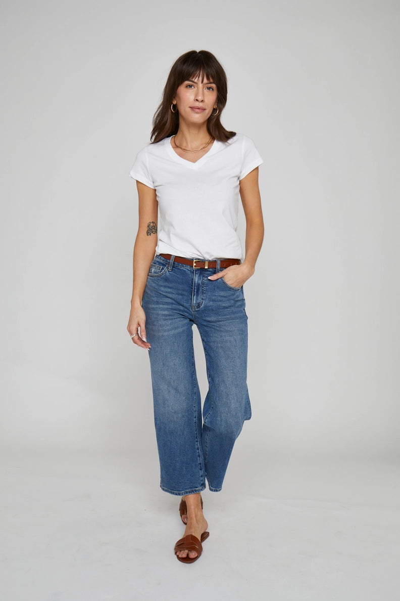 Addington Ankle Crop Mid Rise Jean