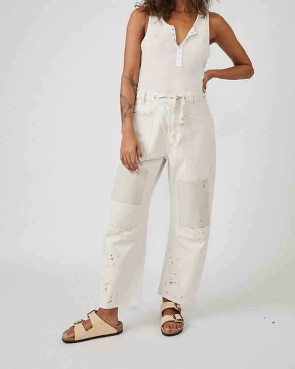 Moxy Pull-On Barrel Jean