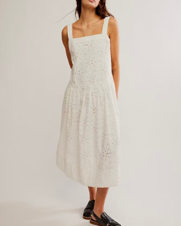 Primavera Eyelet Midi