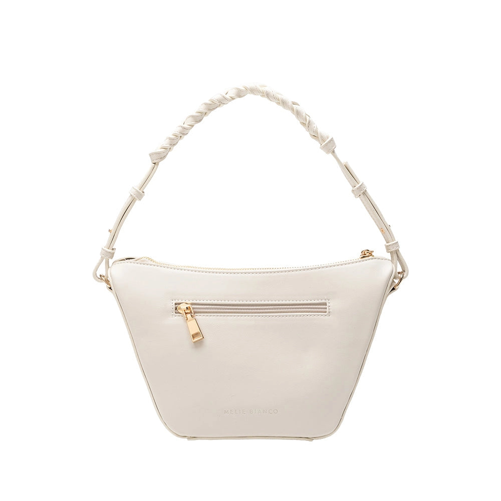 Audrina Ivory Crossbody Bag