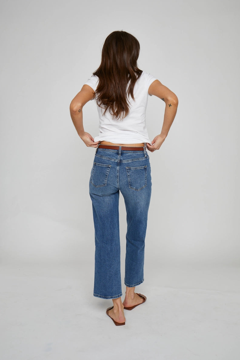 Addington Ankle Crop Mid Rise Jean