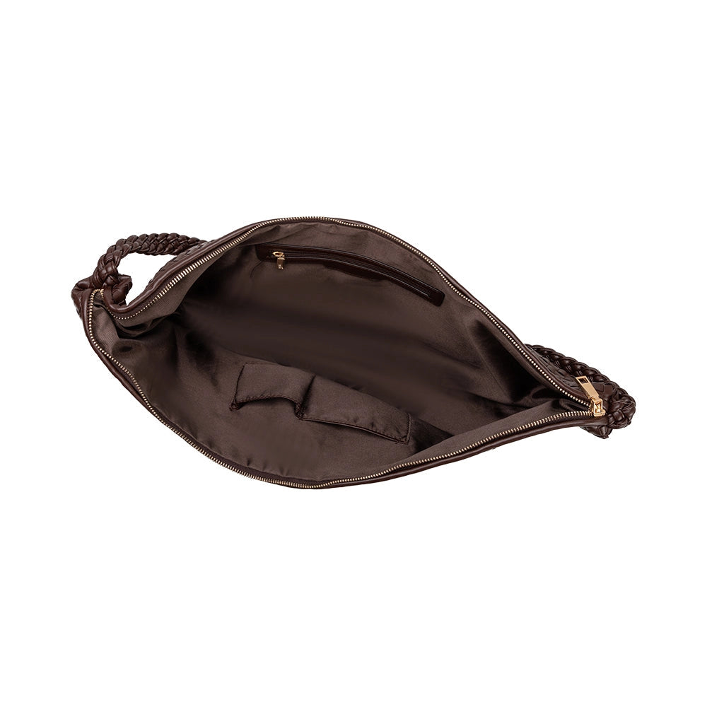 Raquel Espresso Extra Large Shoulder Bag