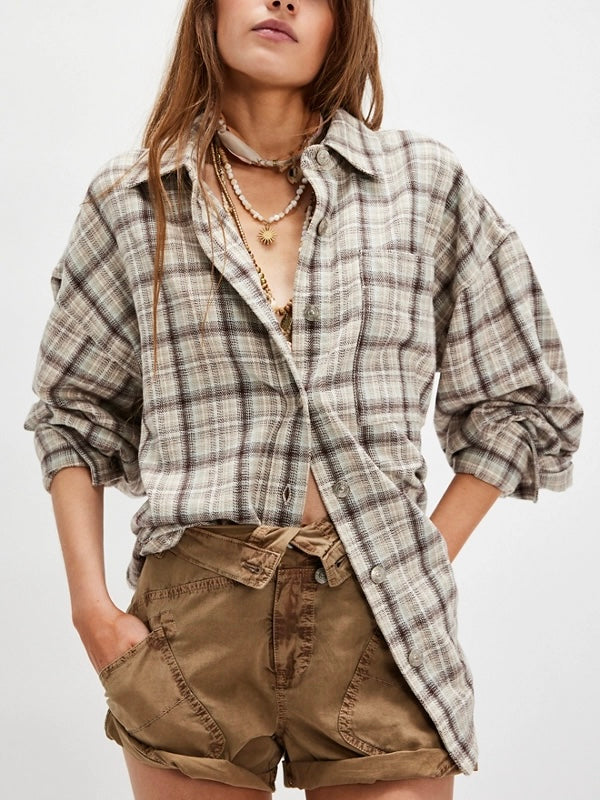 Ashley Plaid Shirt