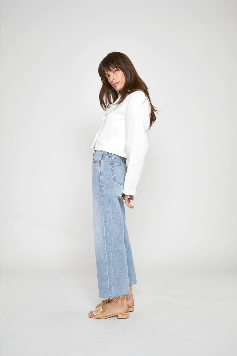 Aberdeen Ankle Crop High Rise Jean
