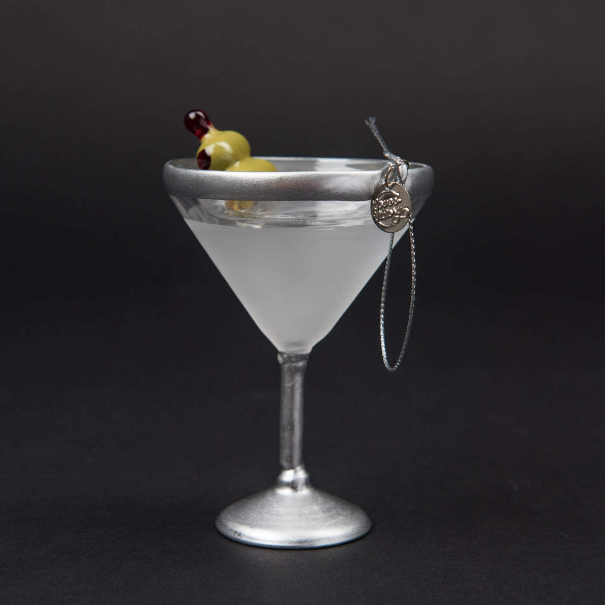 Martini Cocktail Holiday Ornament