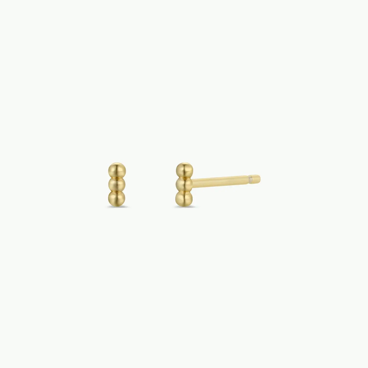 Petite Three Ball Stud