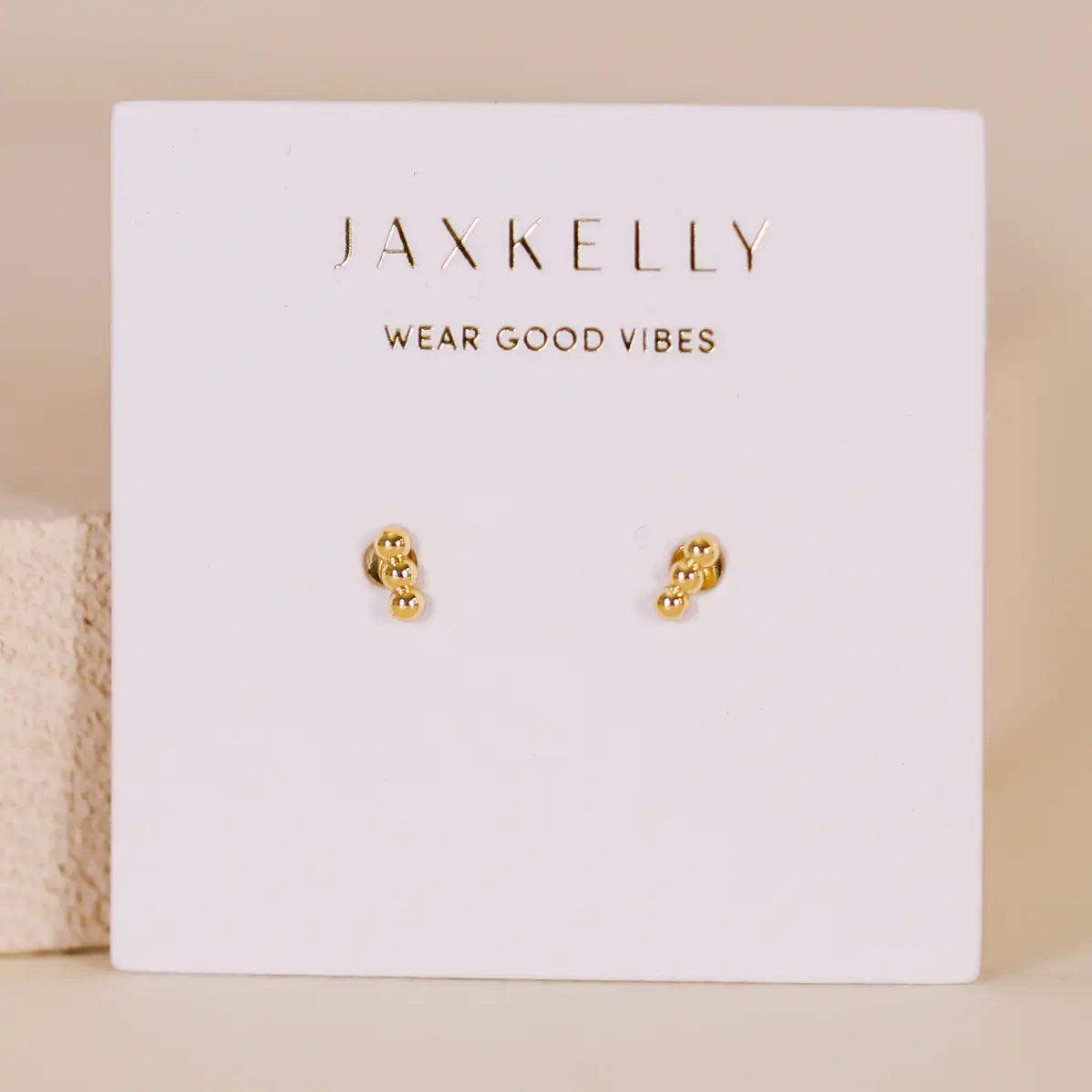 Petite Three Ball Stud