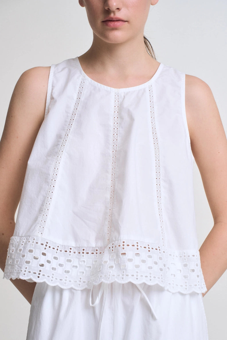 Lace Inset Tank