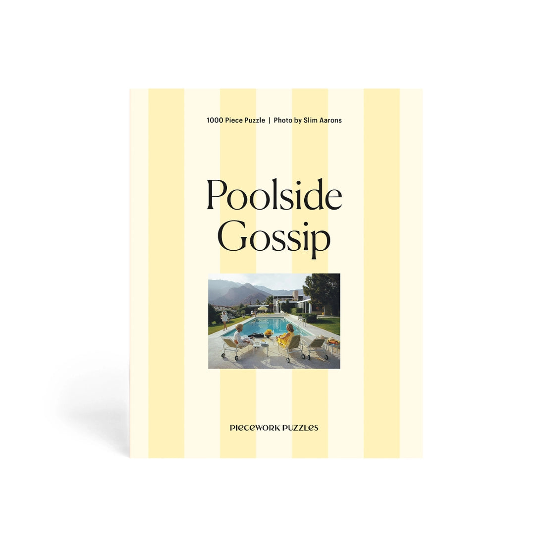 Poolside Gossip Slim Aarons Collab - 1000 Piece Puzzle