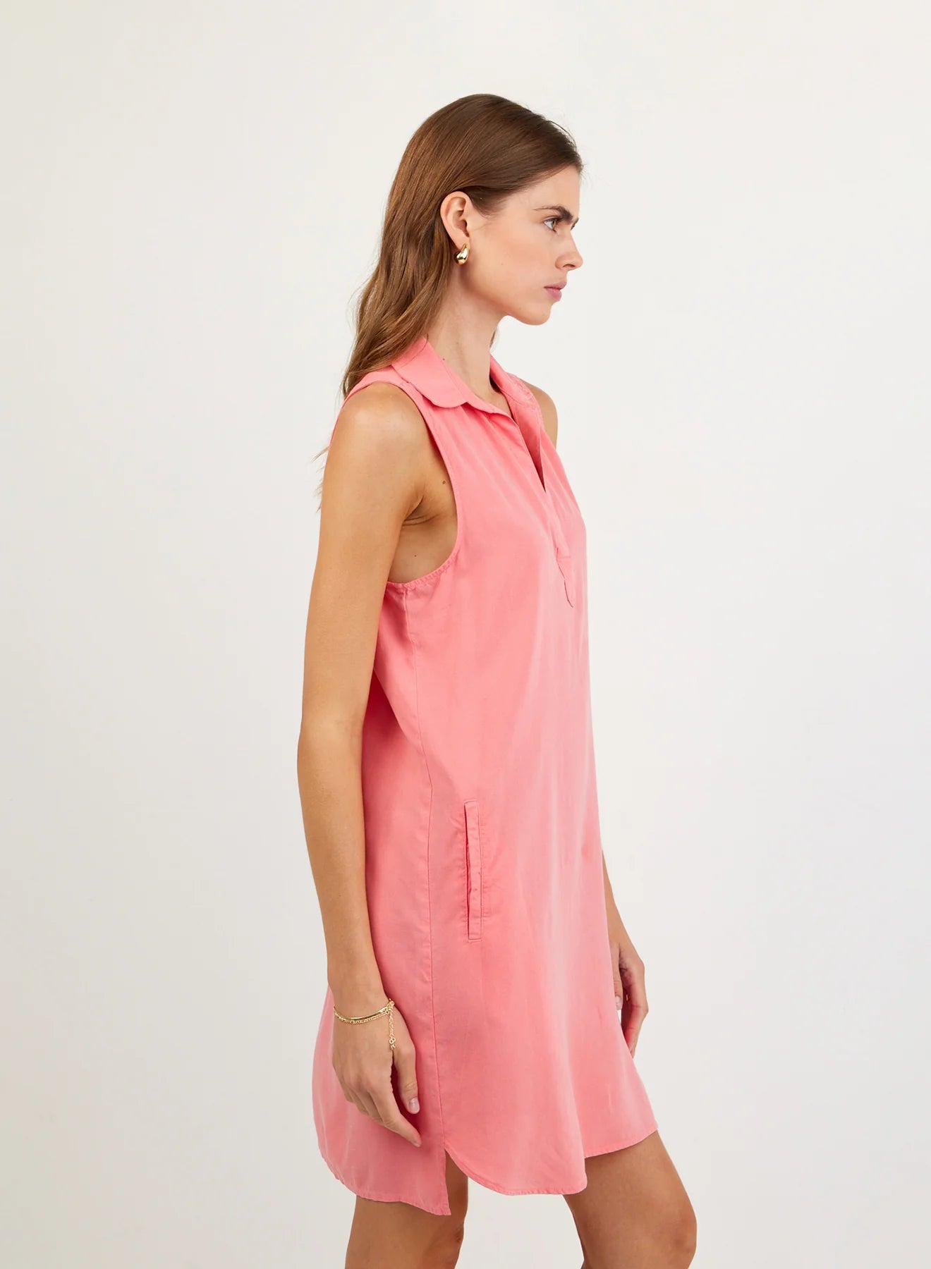 Sleeveless A Line Dress