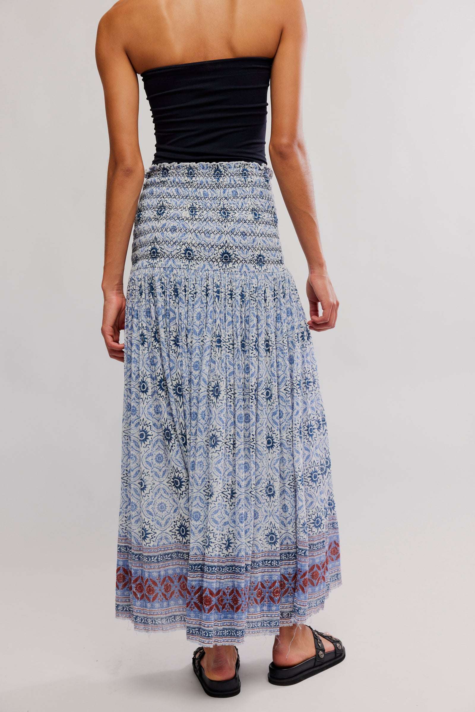 Ravenna Printed Maxi Skirt