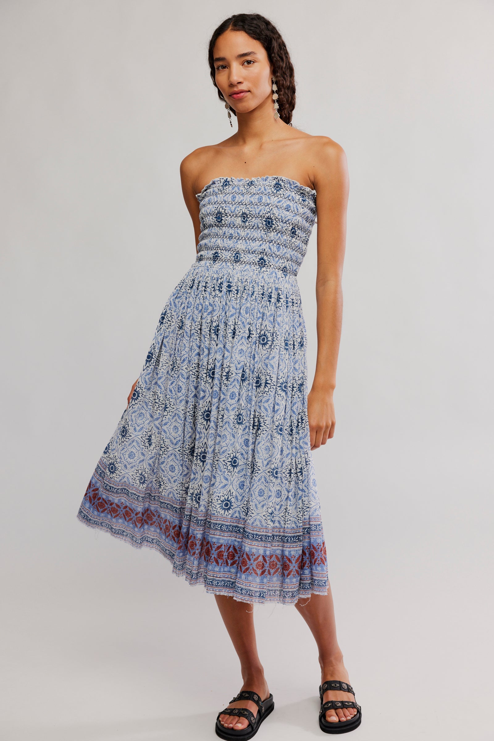 Ravenna Printed Maxi Skirt