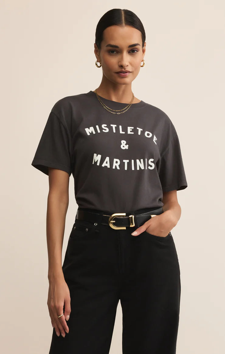 Misletoe Boyfriend Tee