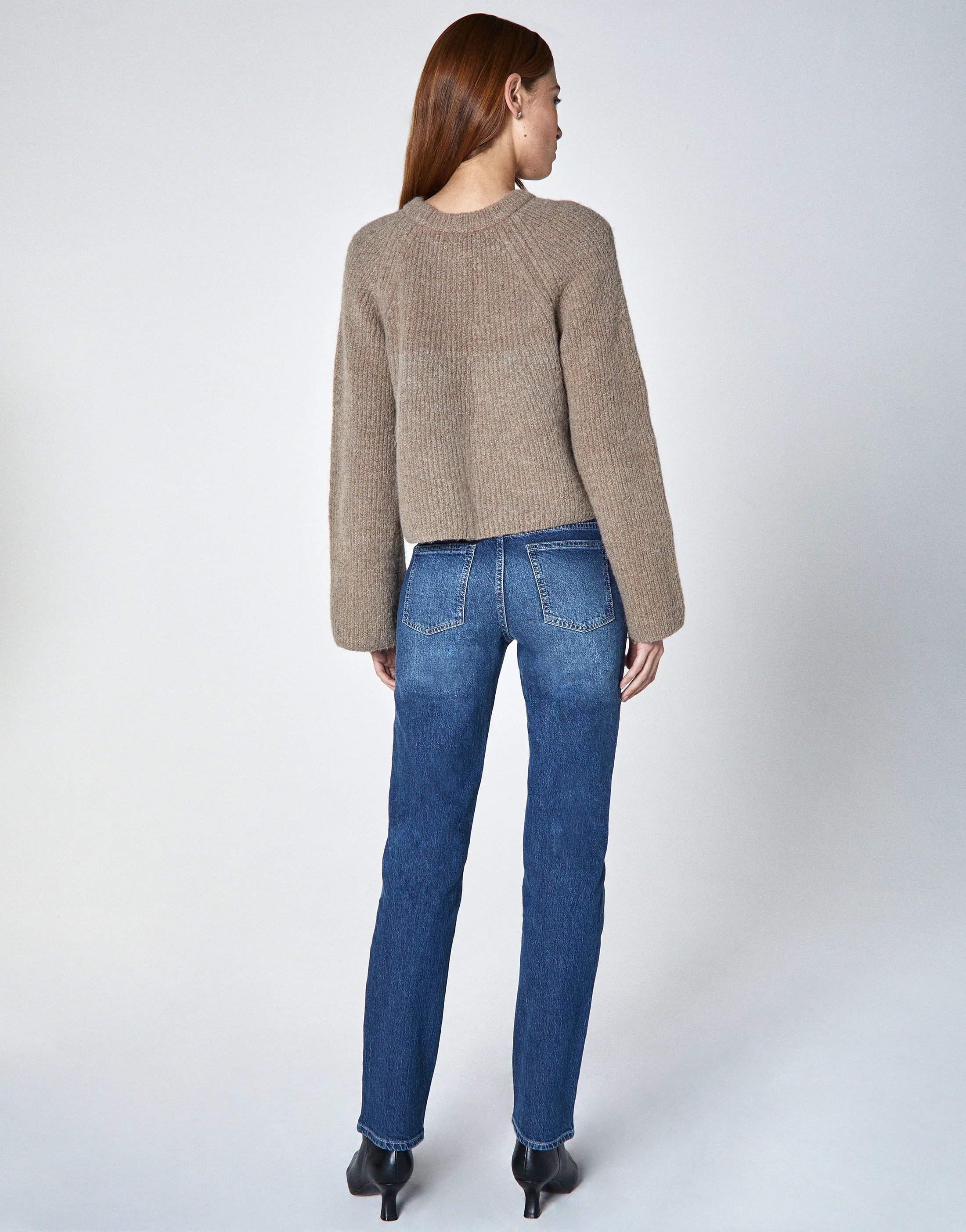 GEORGIA Mid Rise Straight in Inkling