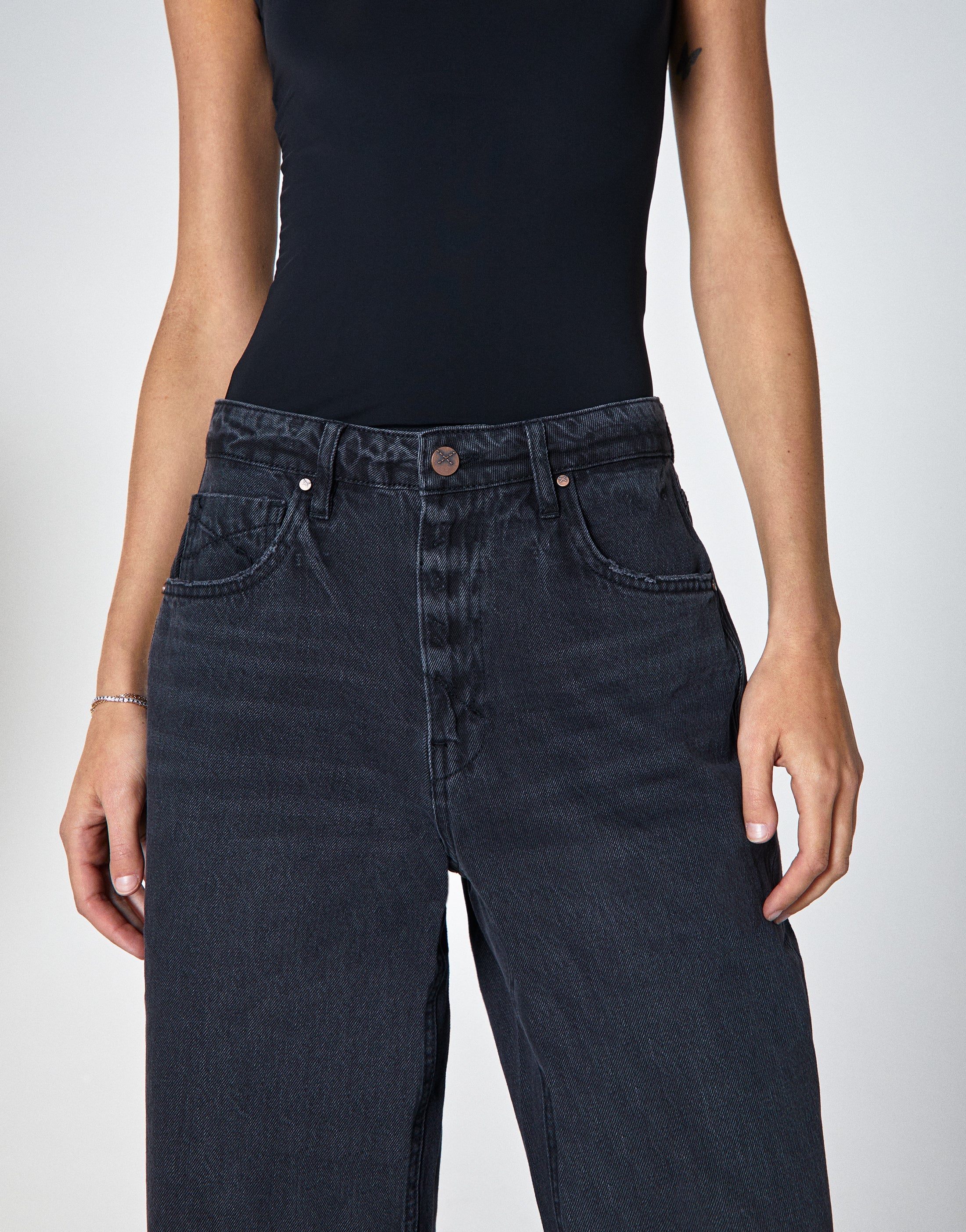 RUMI High-Rise Stacked Wide Leg in Ramble