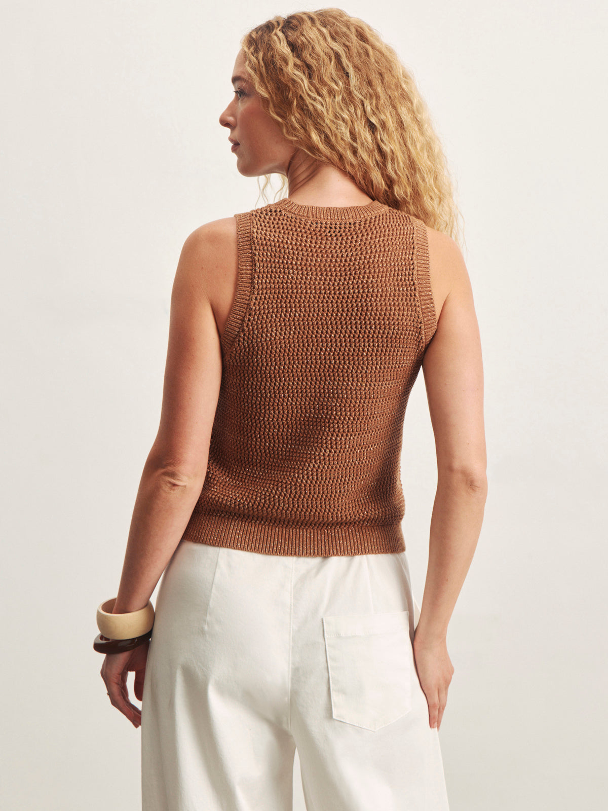 Natural Slate Halter Top