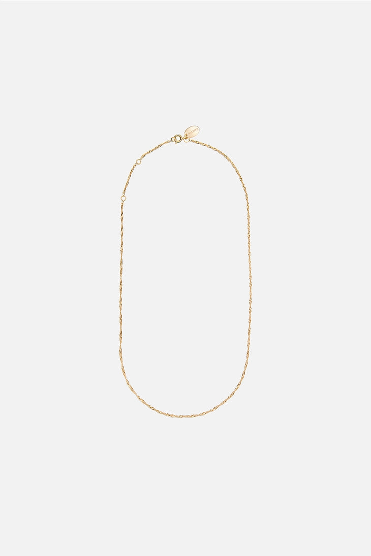 Thin Singapore Necklace