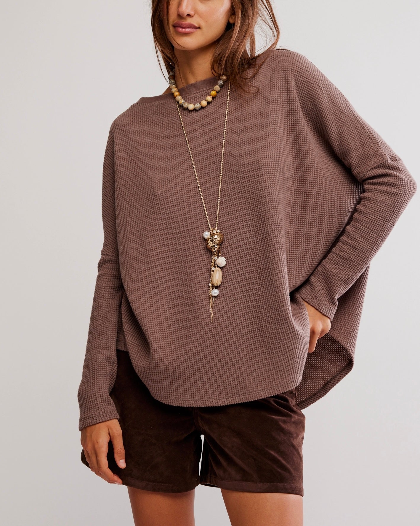 Latte Blues Thermal Solid