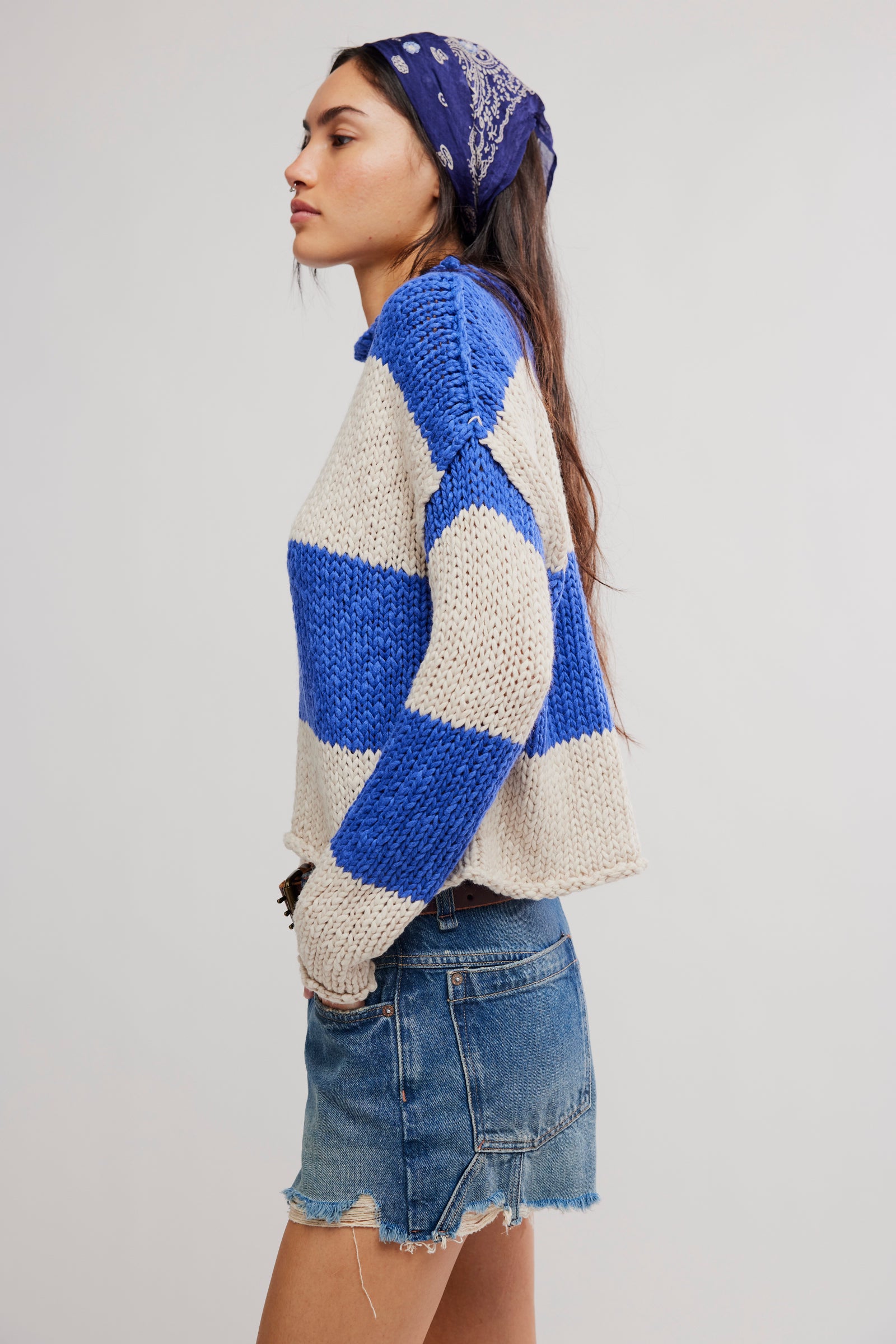 Opal Rugby Striped Sweater