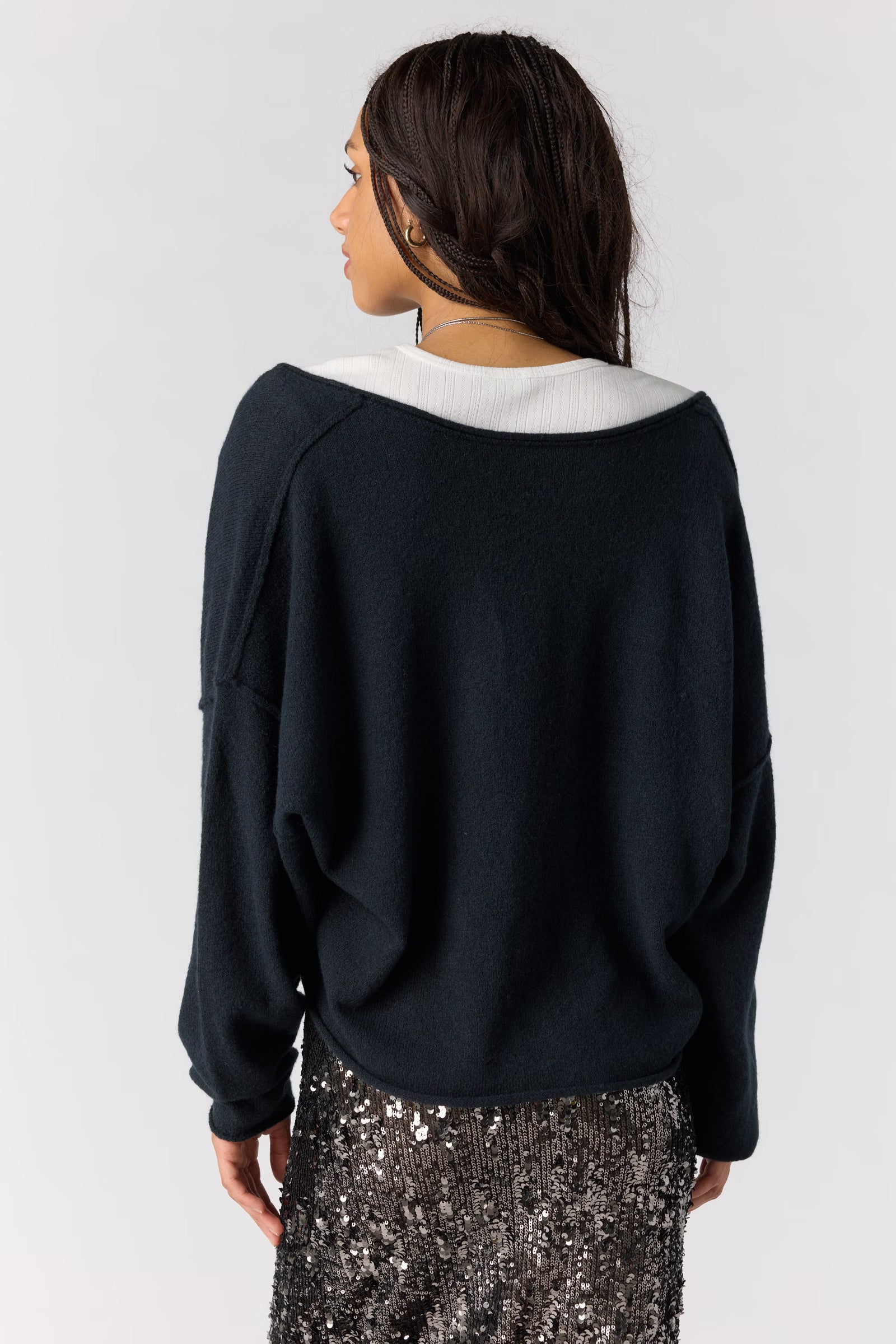 See Me V-Neck Pullover
