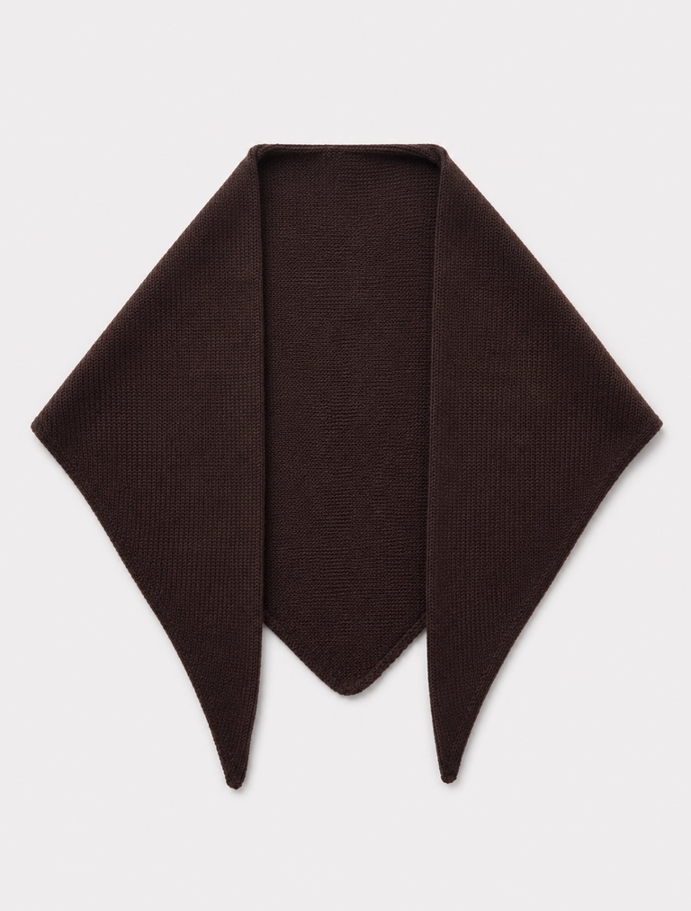 Merino Wool Triangle Scarf
