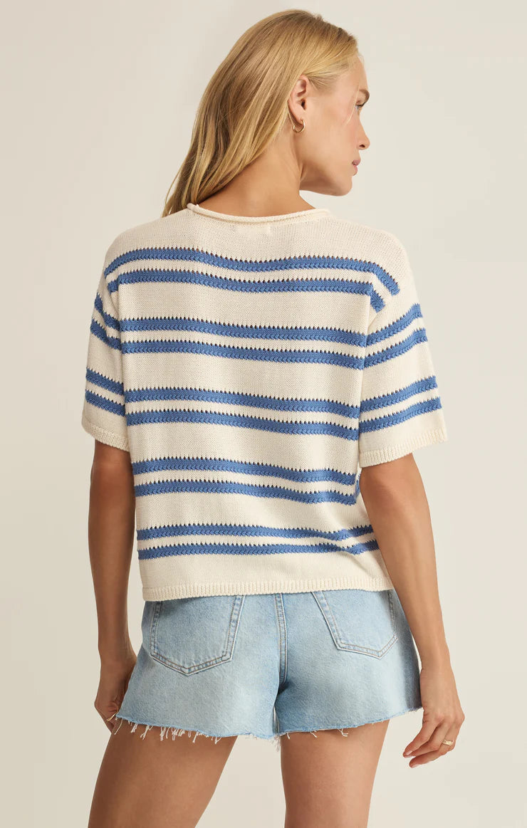 Prado Stripe Sweater Top