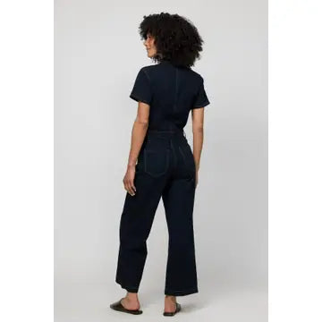 Ashby Short Sleeve Denim Coverall