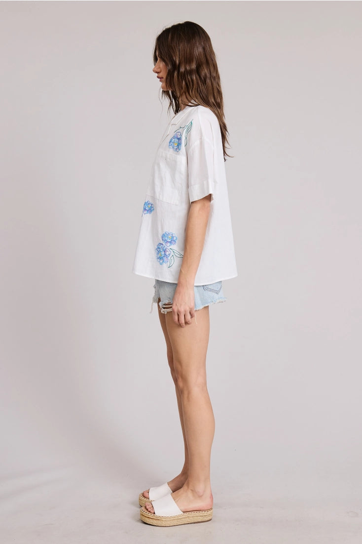 Staten Embroidered Shirt