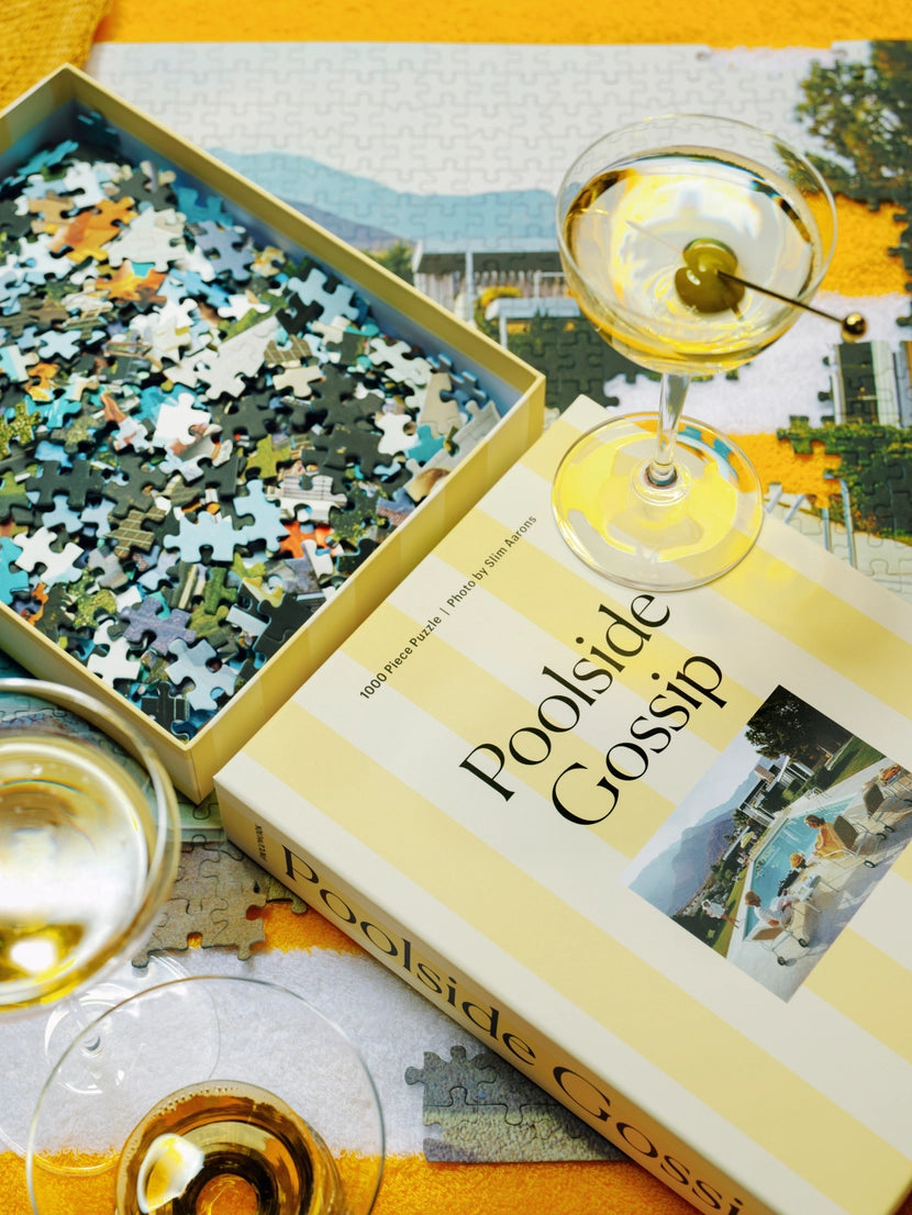 Poolside Gossip Slim Aarons Collab - 1000 Piece Puzzle
