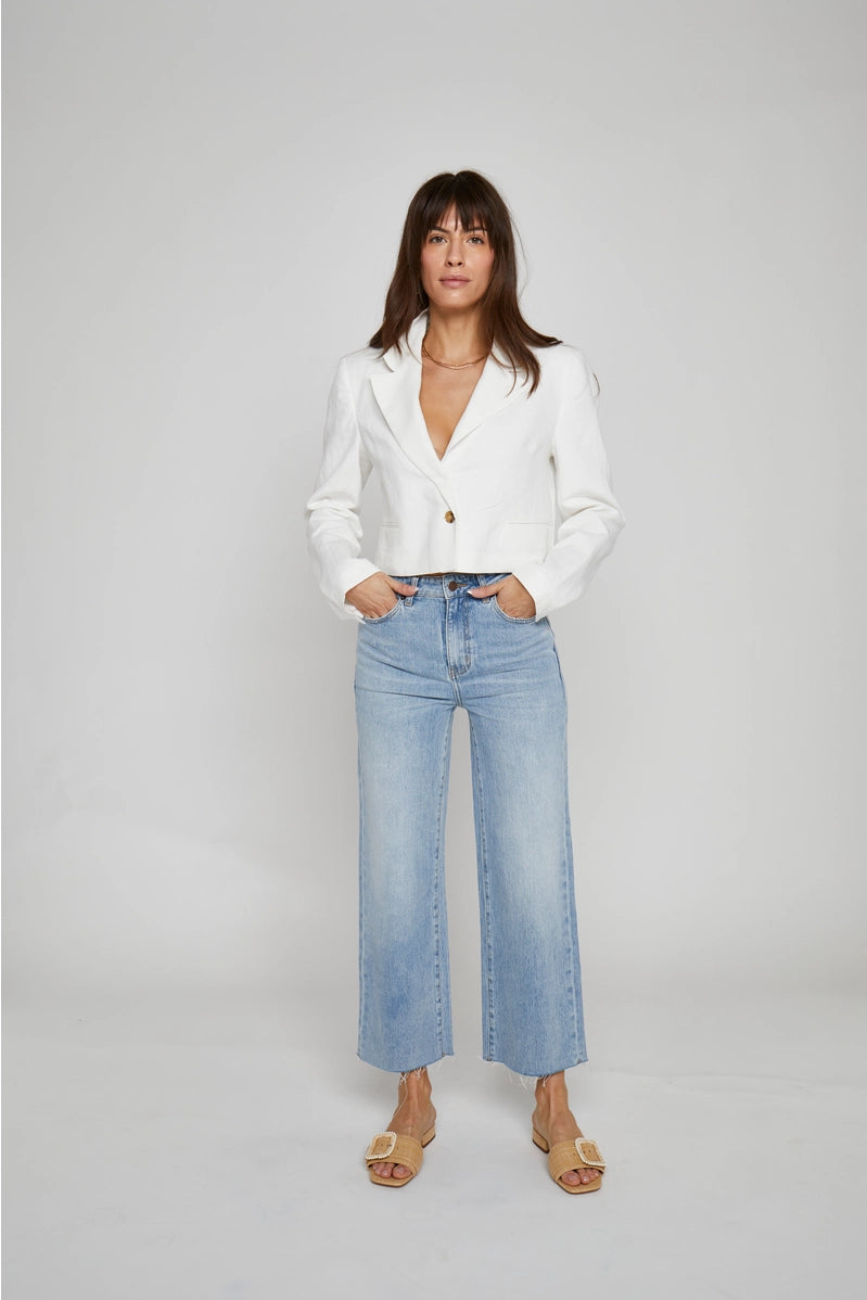 Aberdeen Ankle Crop High Rise Jean