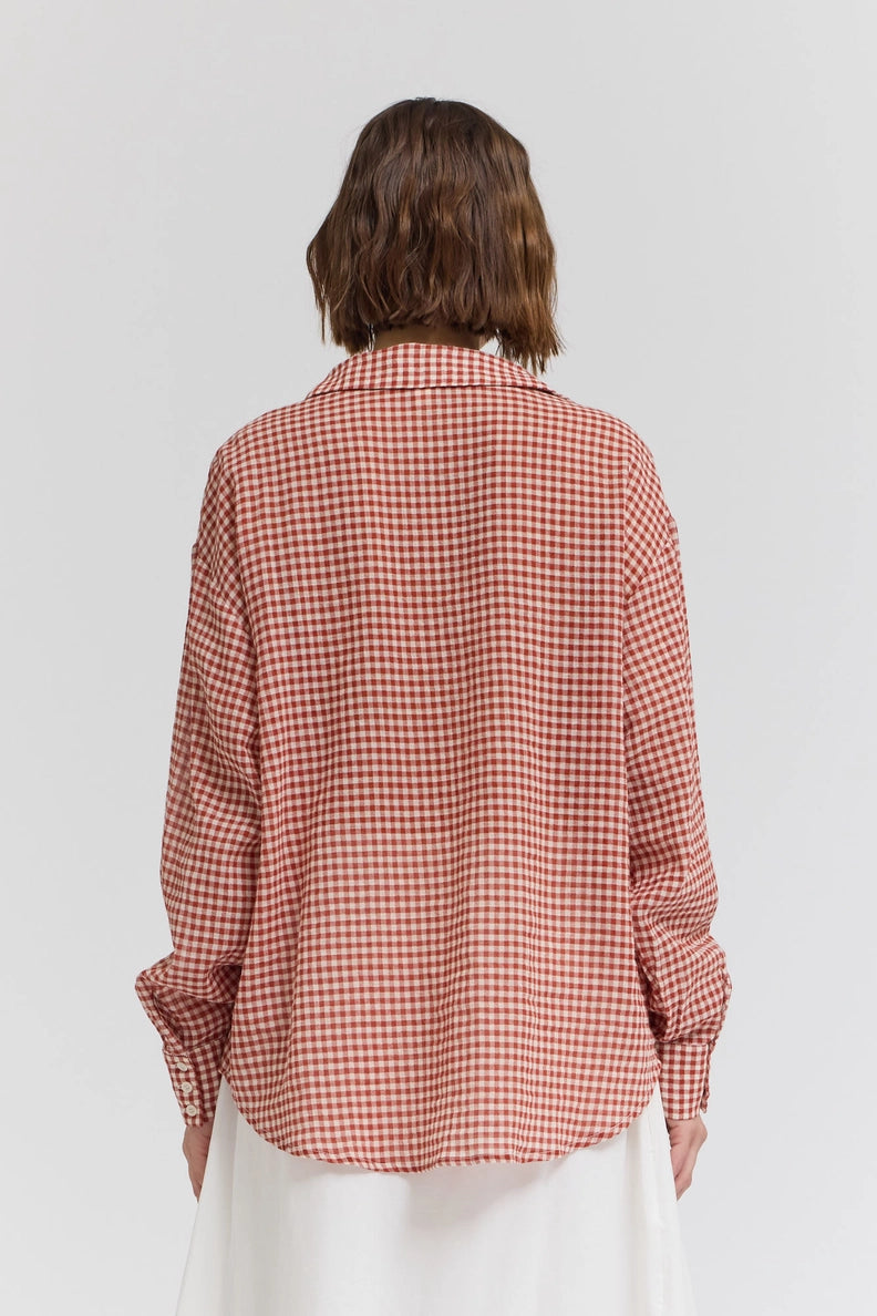 Button Up Check Shirt