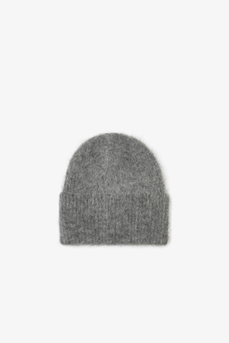 Alpaca Beanie - Blizzard Grey