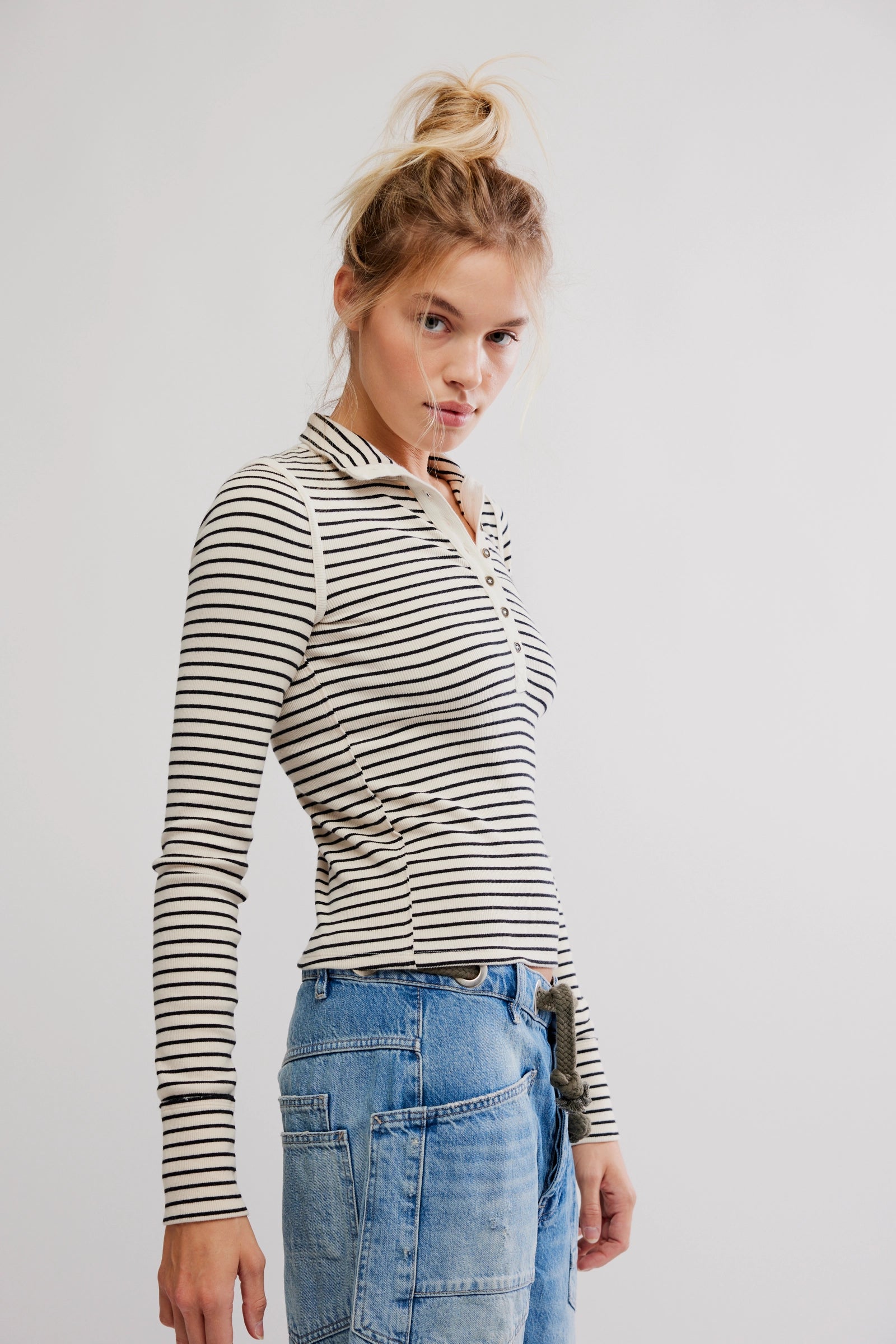 Lake Stripe Henley