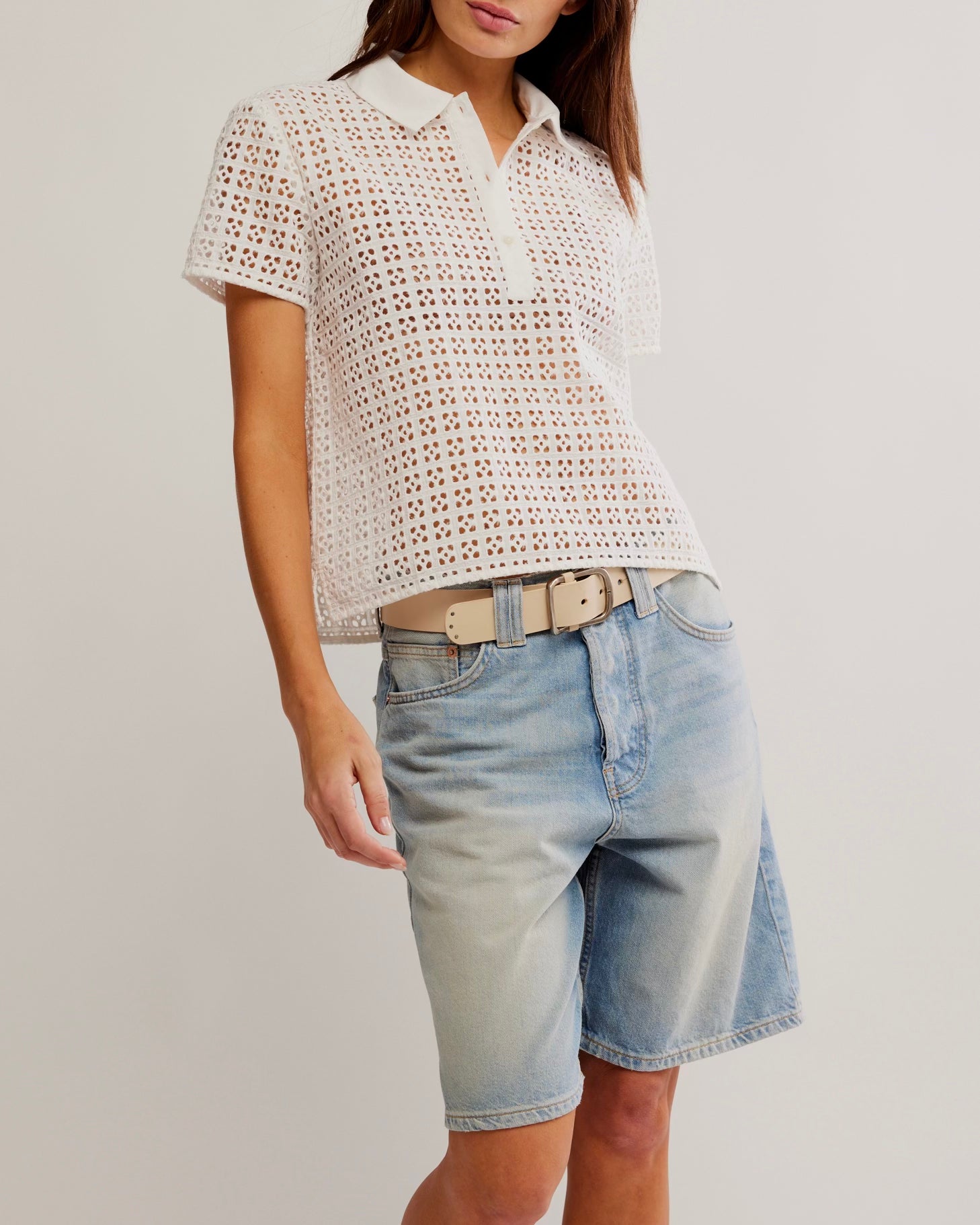 Anna Eyelet Top