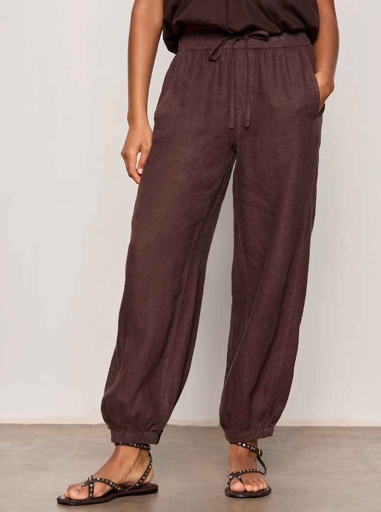 Melody Linen Balloon Pant