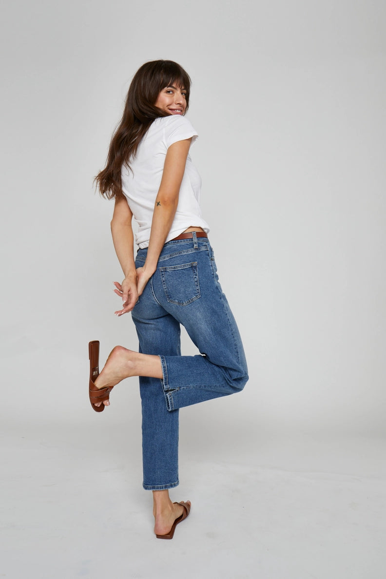 Addington Ankle Crop Mid Rise Jean