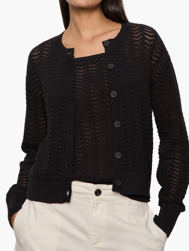 For Keeps Pointelle Cardigan