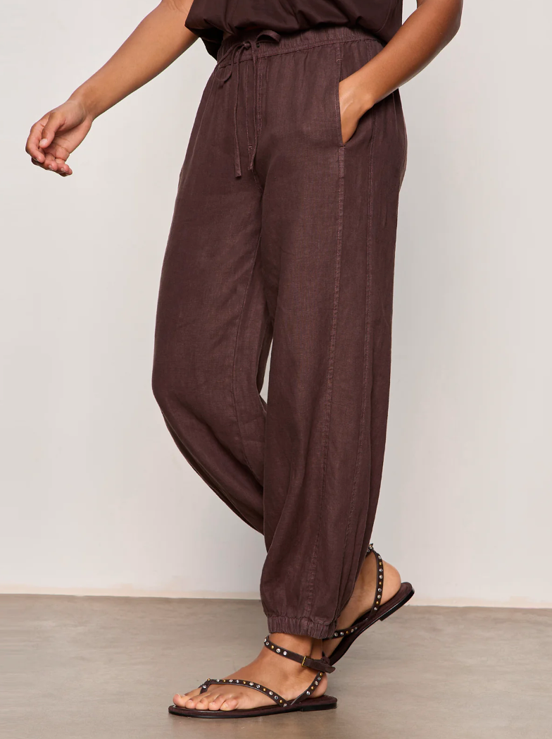 Melody Linen Balloon Pant