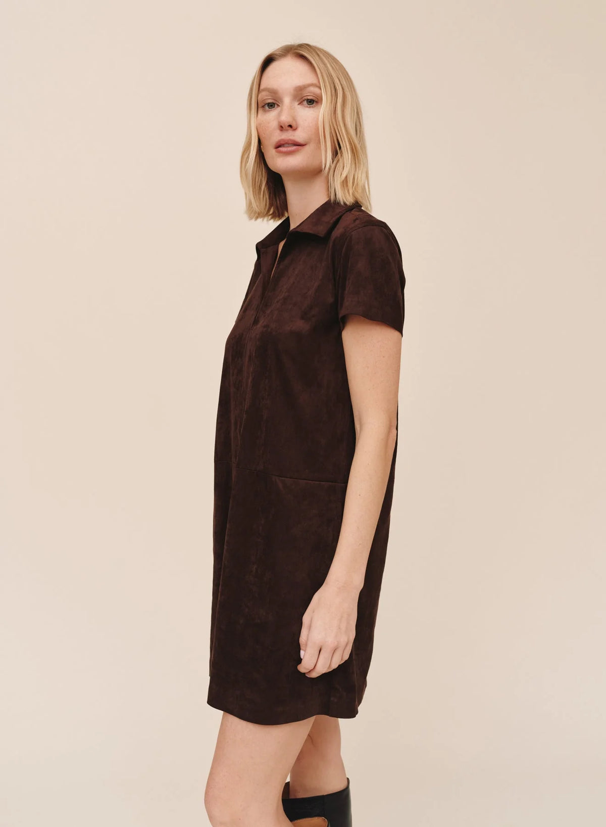 Short Sleeve Pullover Dress